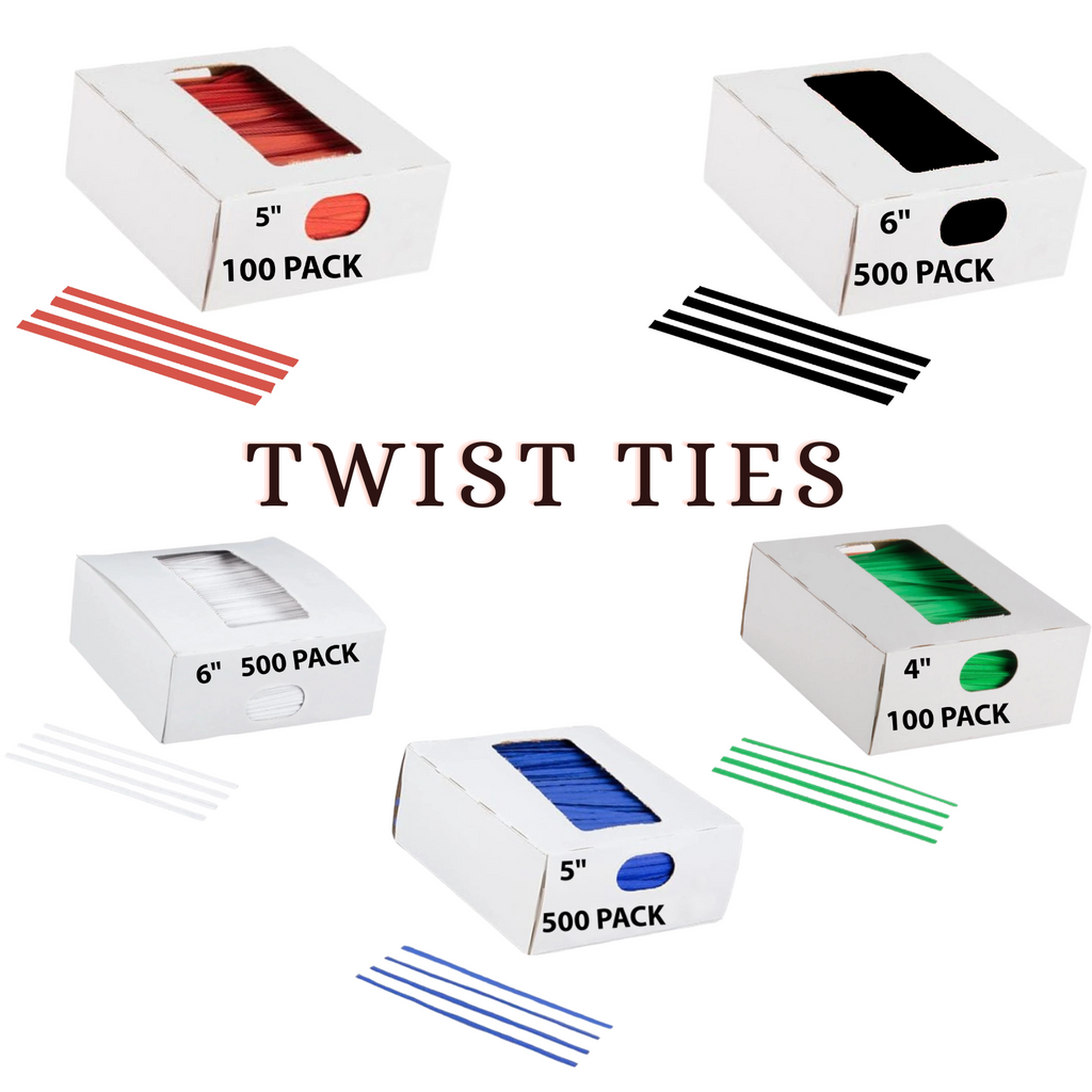 How to use twist ties for bag?