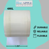 Poly Tubing Roll LDPE 1.5" X 1075' 4 mil