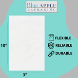Clear Poly Bags 2 Mil Size: 3 inch (width) X 10 inch (height)