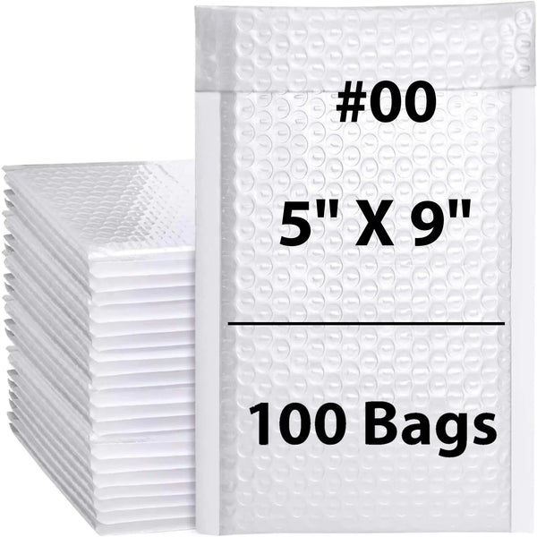 thumbnail image 2 of Meisterlizzy Poly Bubble Mailers – Padded Shipping Envelopes (50/100/200/500 Packs, Various Sizes) 2 of 5