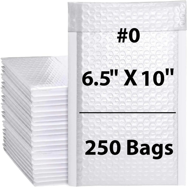 6x10 Bubble Mailers – 100 Pack, Yellow Kraft, Self-Seal, Strong Adhesive, Cushioning Padded Envelopes For Shipping