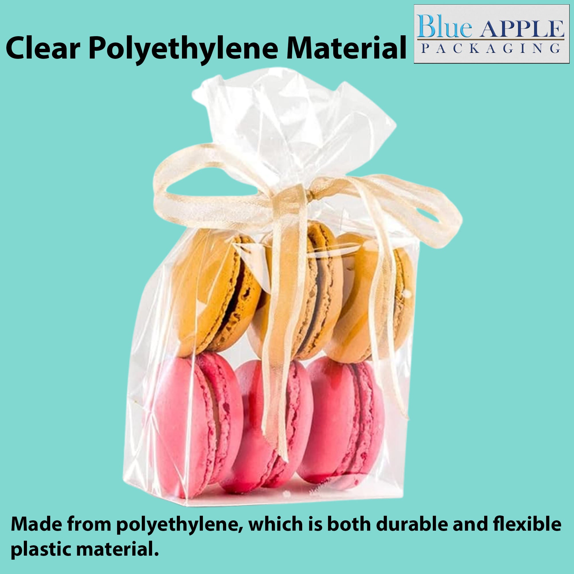 LDPE Clear Gusseted Poly Bags 1.5 mil 20" X 18" X 26"