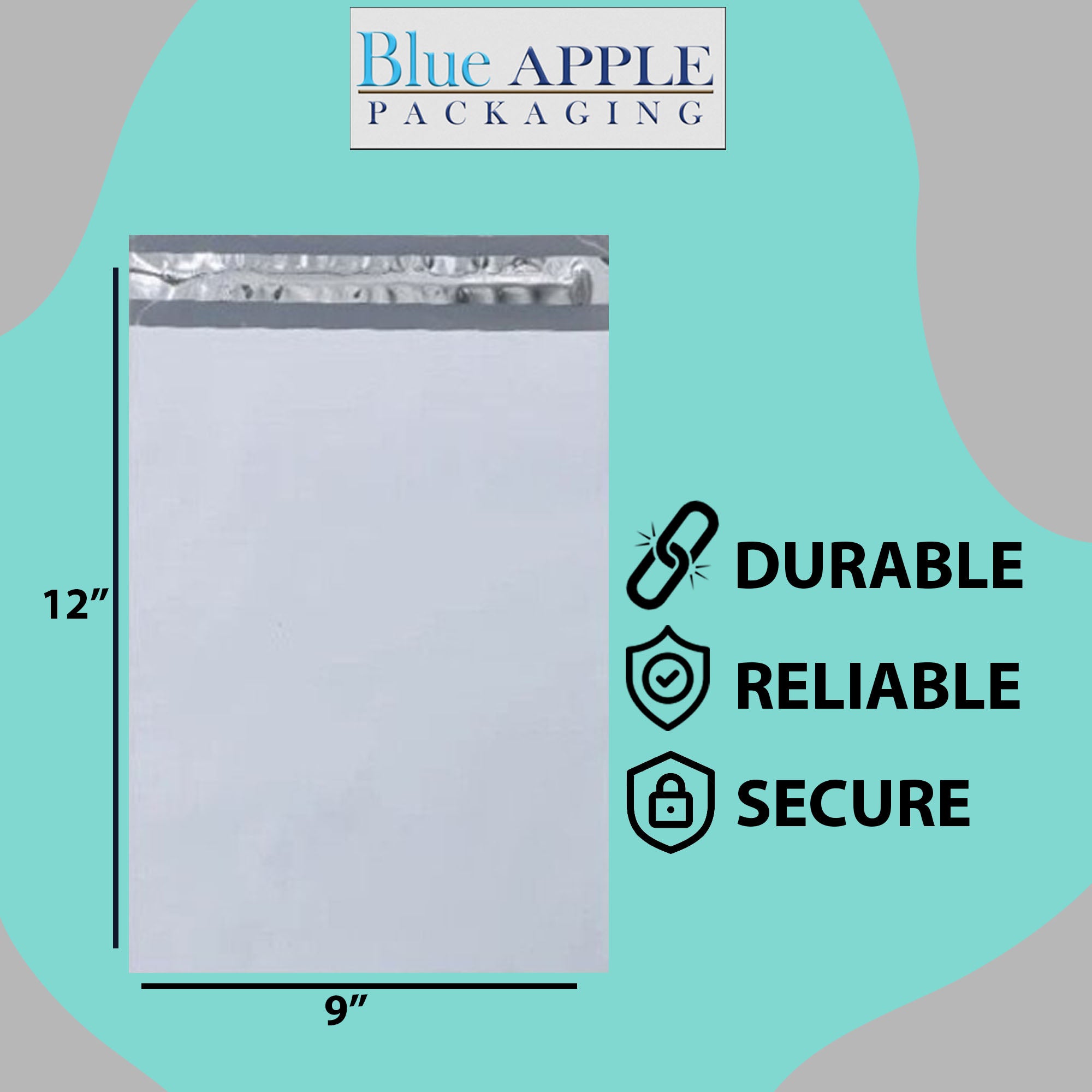 Poly Mailers #3 Shipping Envelopes 9"X12"