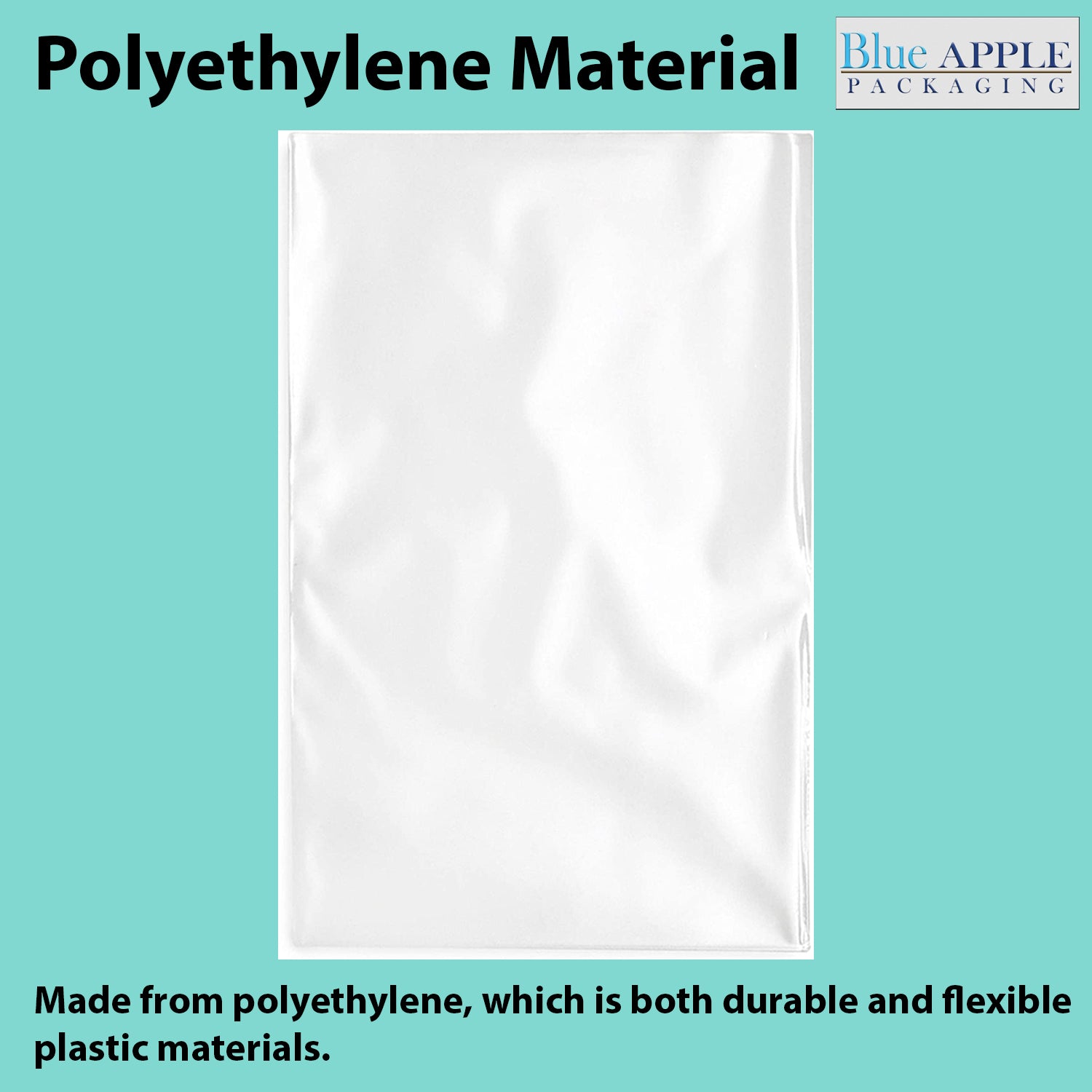 Clear Poly Bags 2 Mil Size: 12 inch (width) X 20 inch (Height)