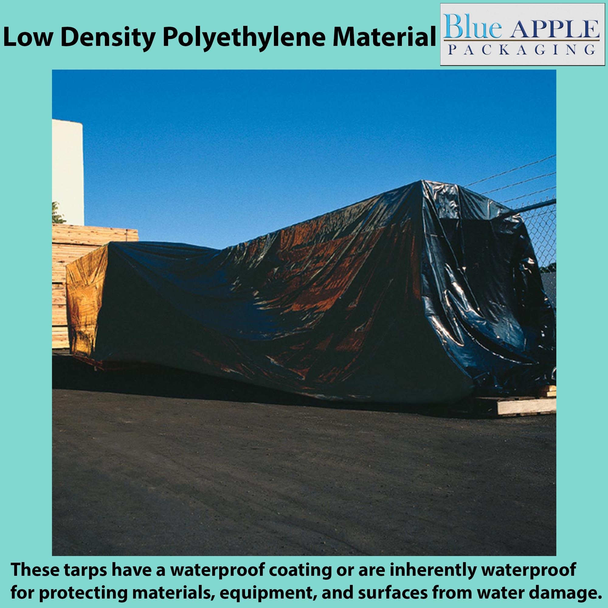 Black Plastic Sheeting 6 mil 10' X 100'