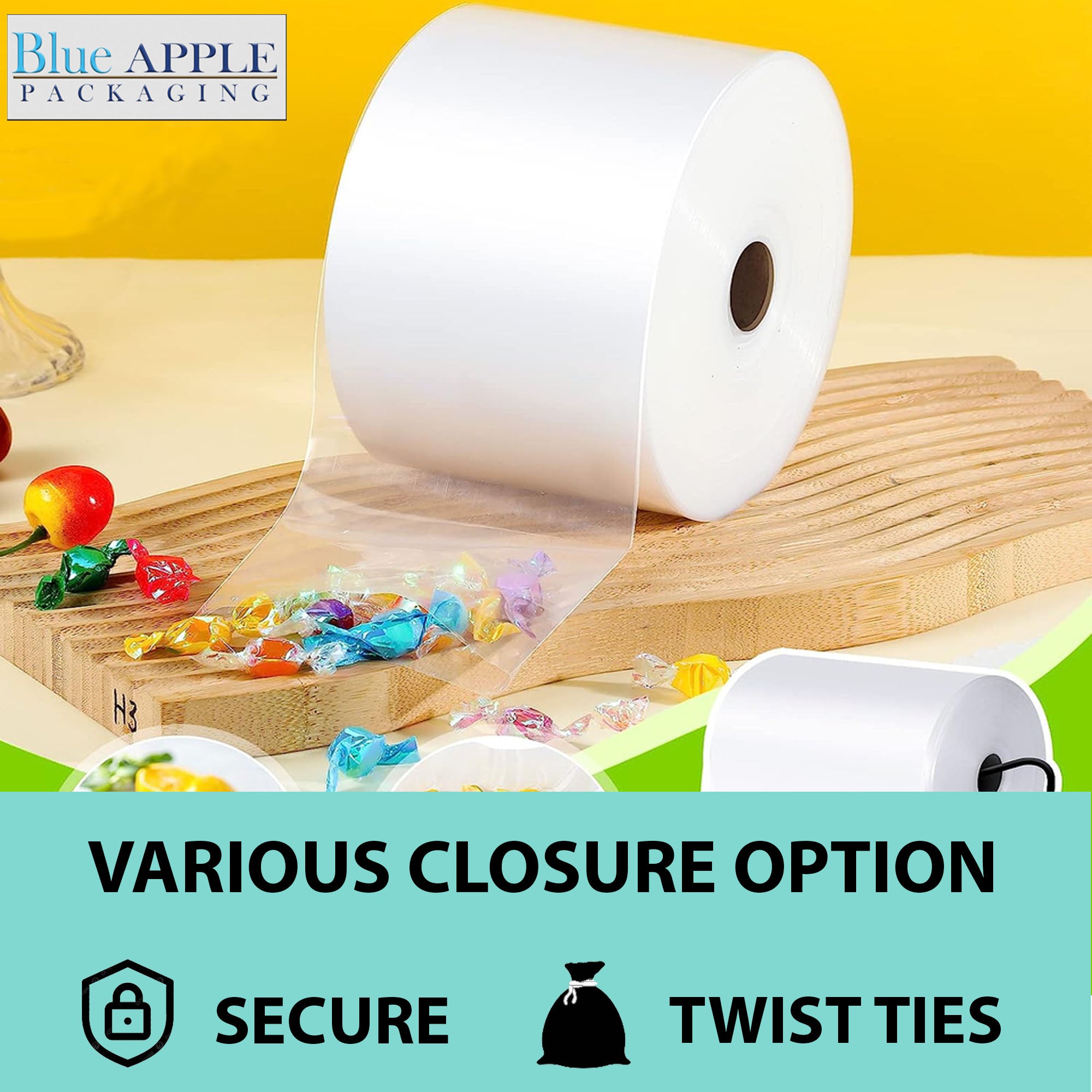 Poly Tubing Roll LDPE 1.5" X 1075' 4 mil