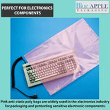 Pink Anti Static Bags 6 Mil 10" X 14"
