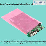 Pink Anti Static Bags 6 Mil 12" X 15"