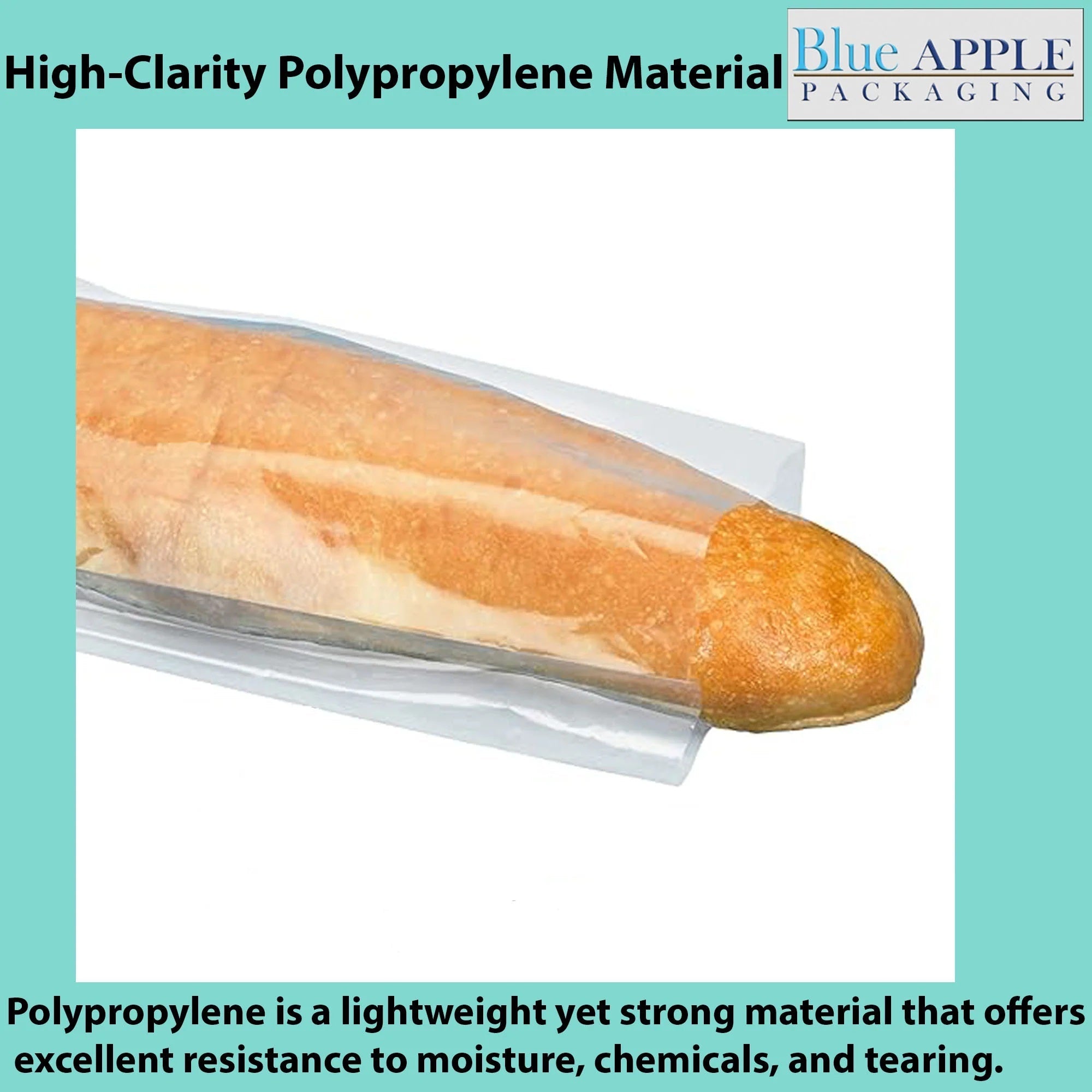 Gusseted Polypropylene Bags 1.5 Mil 12X8X30 inches