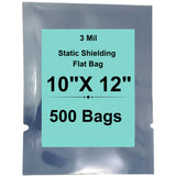 10" X 12" 3 Mil StratoGrey Static Shielding ESD Bags