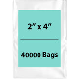 LDPE Clear poly Bags 2X4 inch 40000 Bags