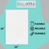 Clear Flat Poly Bags 22" X 26" 