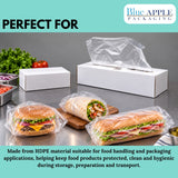 8" X 10.75" 0.45 Mil Wrap-Eze HDPE Pop-Up Food Service Sheets
