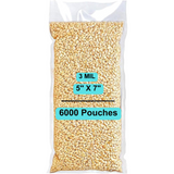 5X7 inches Vacuum Pouches Laminated 3 Mil Poly-Nylon (PN)