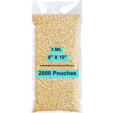 8X10 inches Vacuum Pouches Laminated 3 Mil Poly-Nylon (PN)