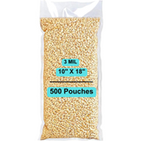 10X18 inches Vacuum Pouches Laminated 3 Mil Poly-Nylon (PN)