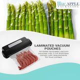 14 x 32 clear co-extruded vacuum pouches 3 mil