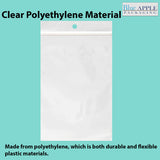 LDPE 2 mil 4" X 4" Reclosable Poly Bags with Hang Hole