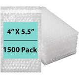 Bubble wrap bags 4"x5.5" 1500 Bags