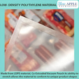 16 x 20 5 Mil Clear Co-Extruded Vacuum Pouches