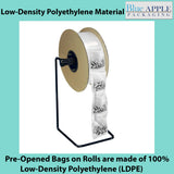 Clear Auto Fill Poly Bags 1.4 Mil, 5 inch (width) X 10 inch (height) Roll of 1500 Bags