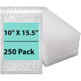 Bubble wrap bags 10"x15.5" 250 Bags