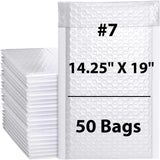 Poly Bubble Mailers 14.25 X 19 - #7 Pack Of 50 Envelopes