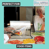 10X14 inches Utility Poly Bags with Twist Ties 0.5 mil HDPE