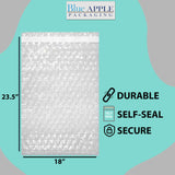 Bubble wrap bags Size: 18 inch (width) X 23.5 inch (Height) 