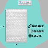 Bubble wrap bags Size: 4 inch (width) X 7.5 inch (Height)