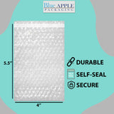 Bubble wrap bags Size: 4 inch (width) X 5.5 inch (Height)