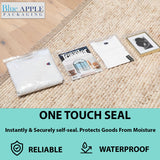 Resealable Plastic Bags with Hang Hole 4 Mil 10X12 Lock Seal Zipper