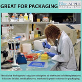 9X12 inches Refrigerator Bags (Printed) 2 Mil Zipper Reclosable for Pharmacy