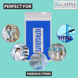 9X12 inches Refrigerator Bags (Printed) 2 Mil Zipper Reclosable for Pharmacy