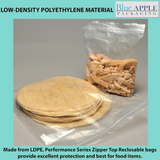 10X12 Inch Performance Zipper Bags 1.75 Mil Reclosable Extended Temperature