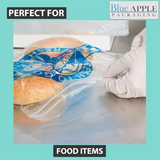 10X8 inches Deli Bags Slide Seal Printed Fresh To Go One Color 1.5 Mil LDPE