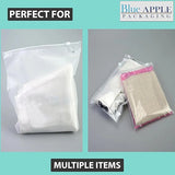 9X12 inches Resealable Poly Bags With Slide Seal 2.75 Mil (LDPE)