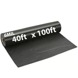 Black Poly Tarp 6 Mil