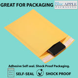 100 Buste A Bolle 7.25x12 Pollici - Qualità #1 USA Kraft, Per - Foto 1