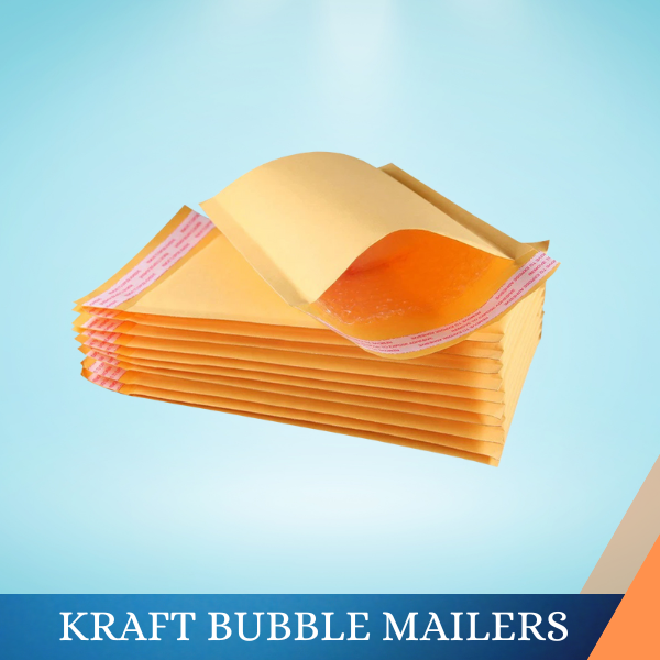thumbnail image 2 of Zforce 100 Pack Kraft Bubble Mailers #000 (4x7 Inches) - Made In USA 2 of 5