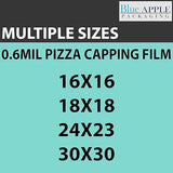 30X30 inches Pizza Shrink Film Rolls 0.6 mil Polyolefin