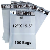 Poly Mailers #3 Shipping Envelopes 12"X15.5" 100 Mailers