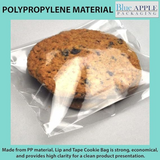 5X5+1BG+1.5LP inches Lip and Tape Resealable Bags Co-Extruded 1.5 Mil PPE