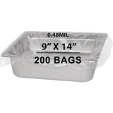 9X14 inches Poly Pan Liners 0.48 Mil Two Quart Round PTL