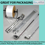 Food Grade Poly Tubing Roll Bags 6Mil 5x750ft- Impulse Heat Sealer