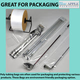 Food Grade Poly Tubing Roll Bags 6Mil 15x750ft- Impulse Heat Sealer