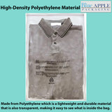 Poly Bags with suffocation warning 1.5 Mil 9X12 inches