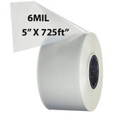 Poly Tubing Roll 6 mil 5" X 725'