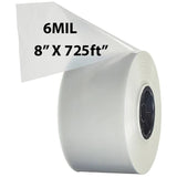 Poly Tubing Roll 6 mil 8" X 725'