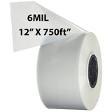 Food Grade Poly Tubing Roll Bags 6Mil-12x750ft- Impulse Heat Sealer
